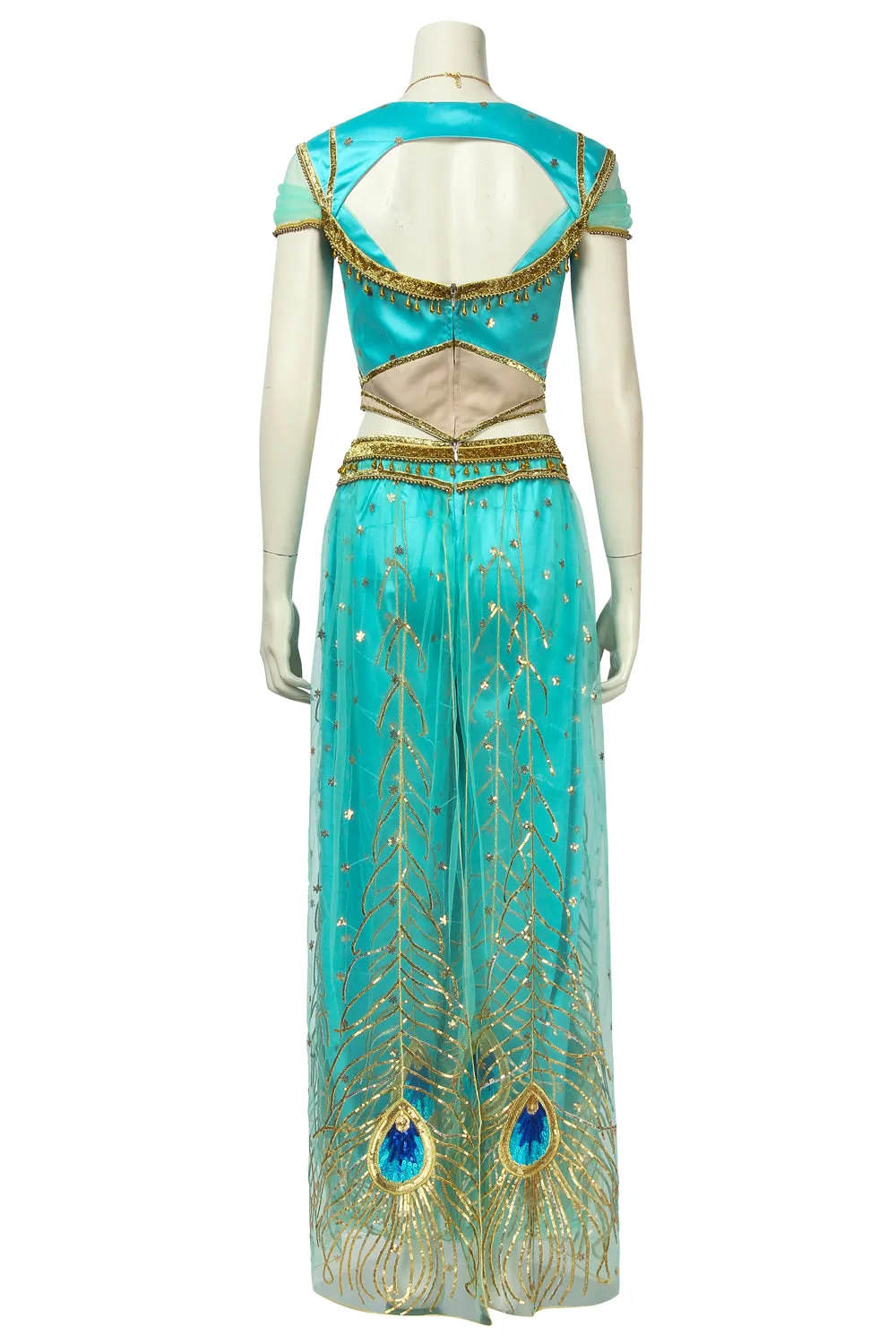 2019 Movie Aladdin Princess Jasmine Cosplay Costume
