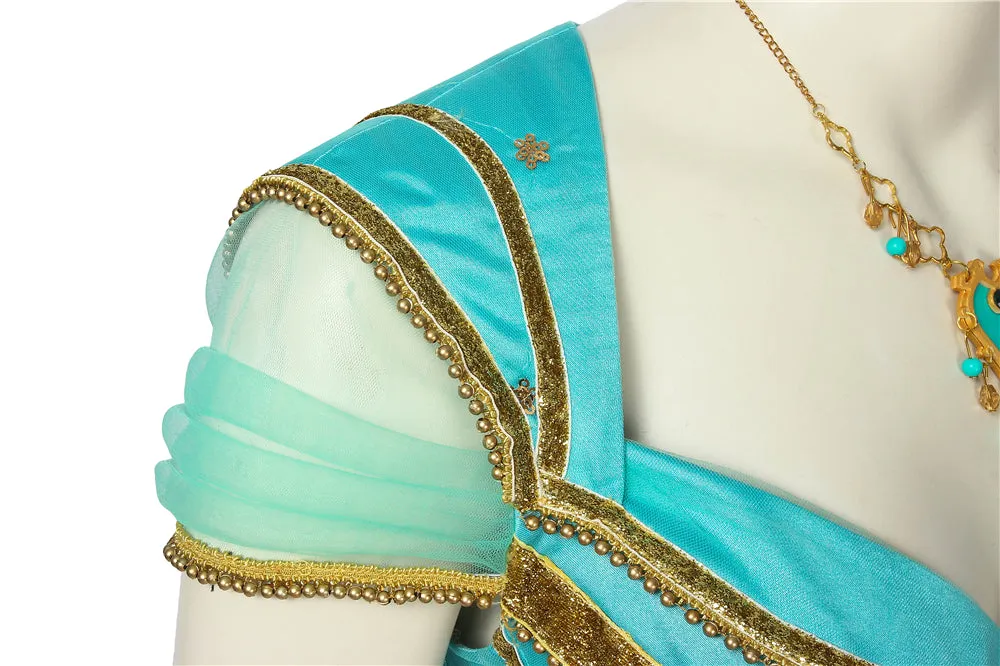 2019 Movie Aladdin Princess Jasmine Cosplay Costume