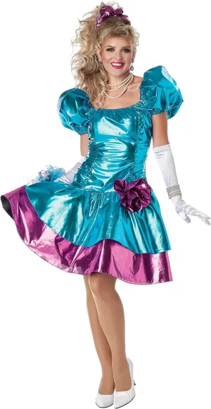 80s Party Dress Adult Costume