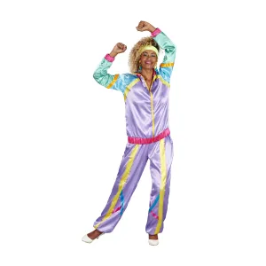 Adult 80s Tracksuit Costume