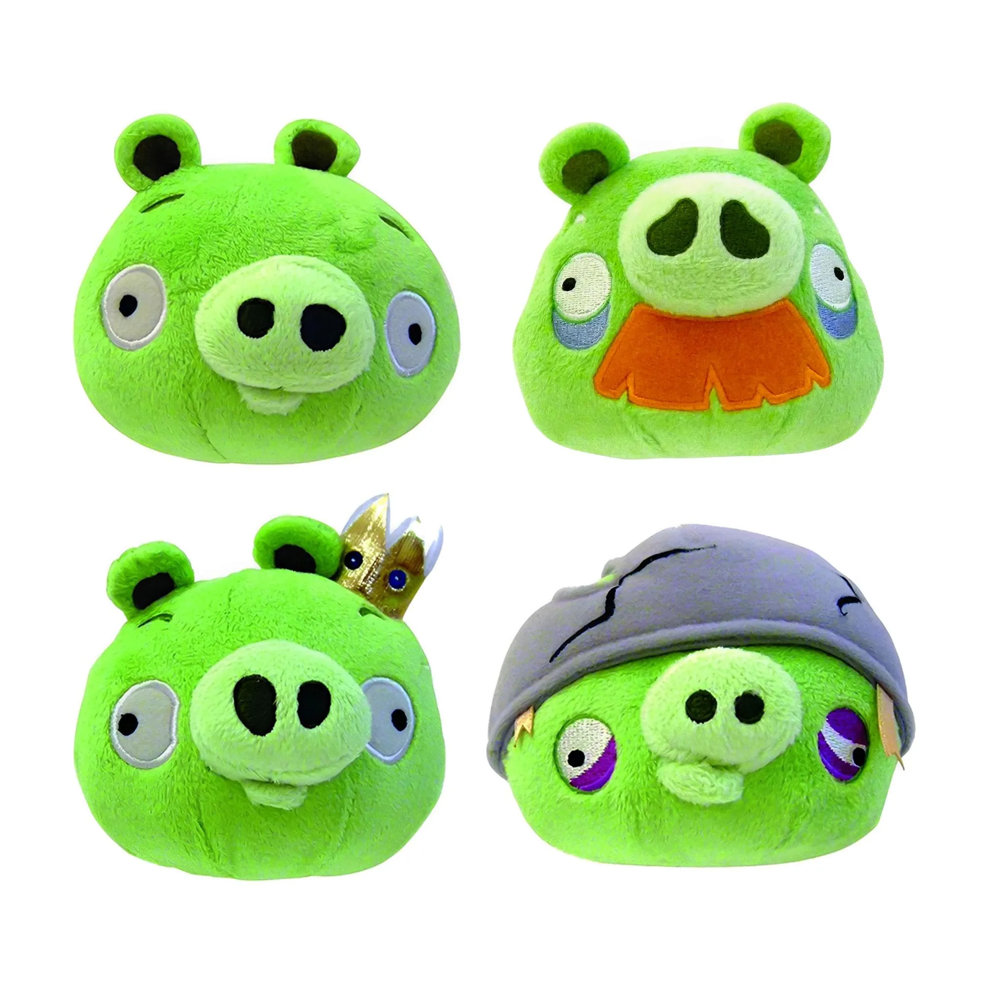 Angry Birds 8" Plush Assortment: Set of 4 Pigs