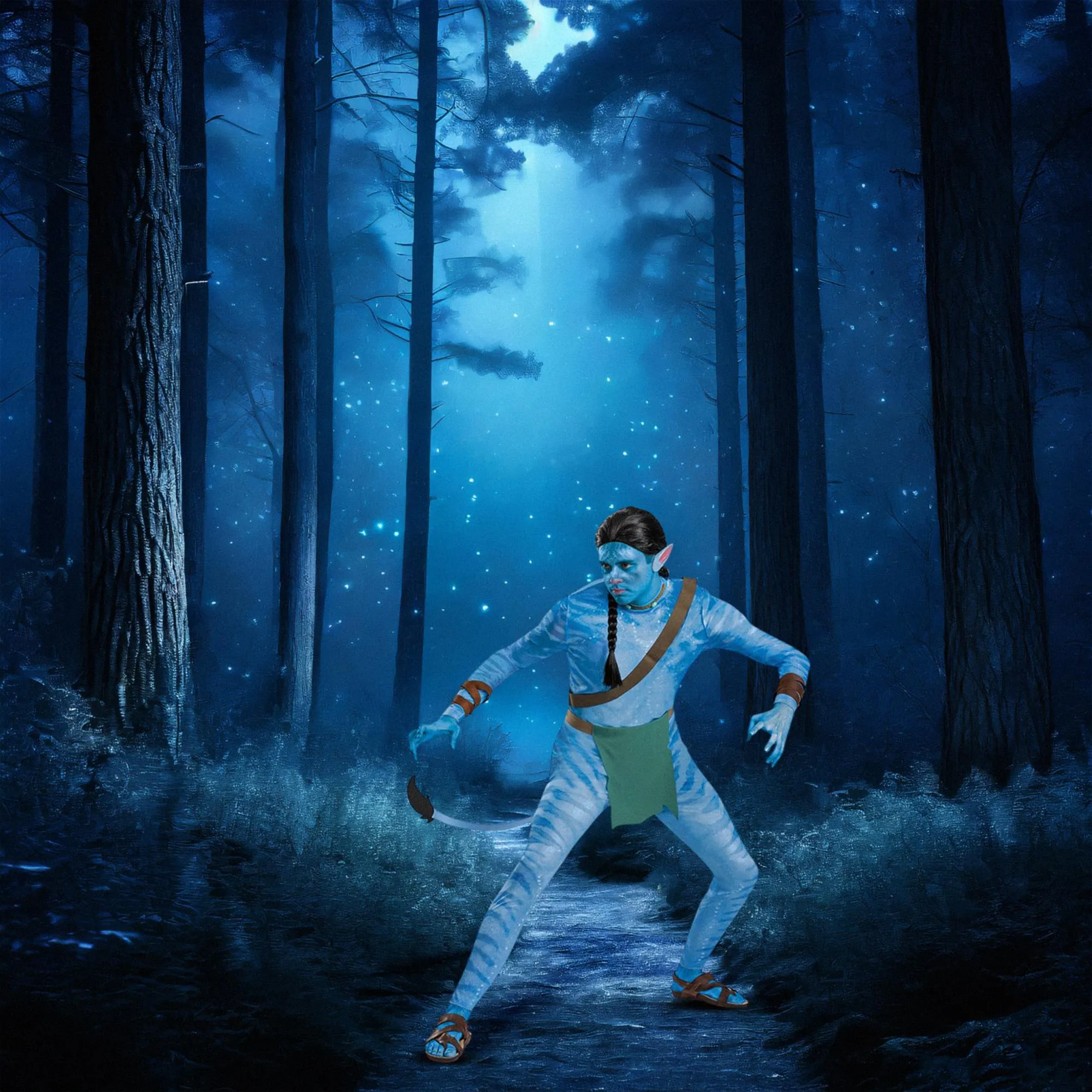 Avatar 2 Jake Sully Reef Look Classic Adult Costume