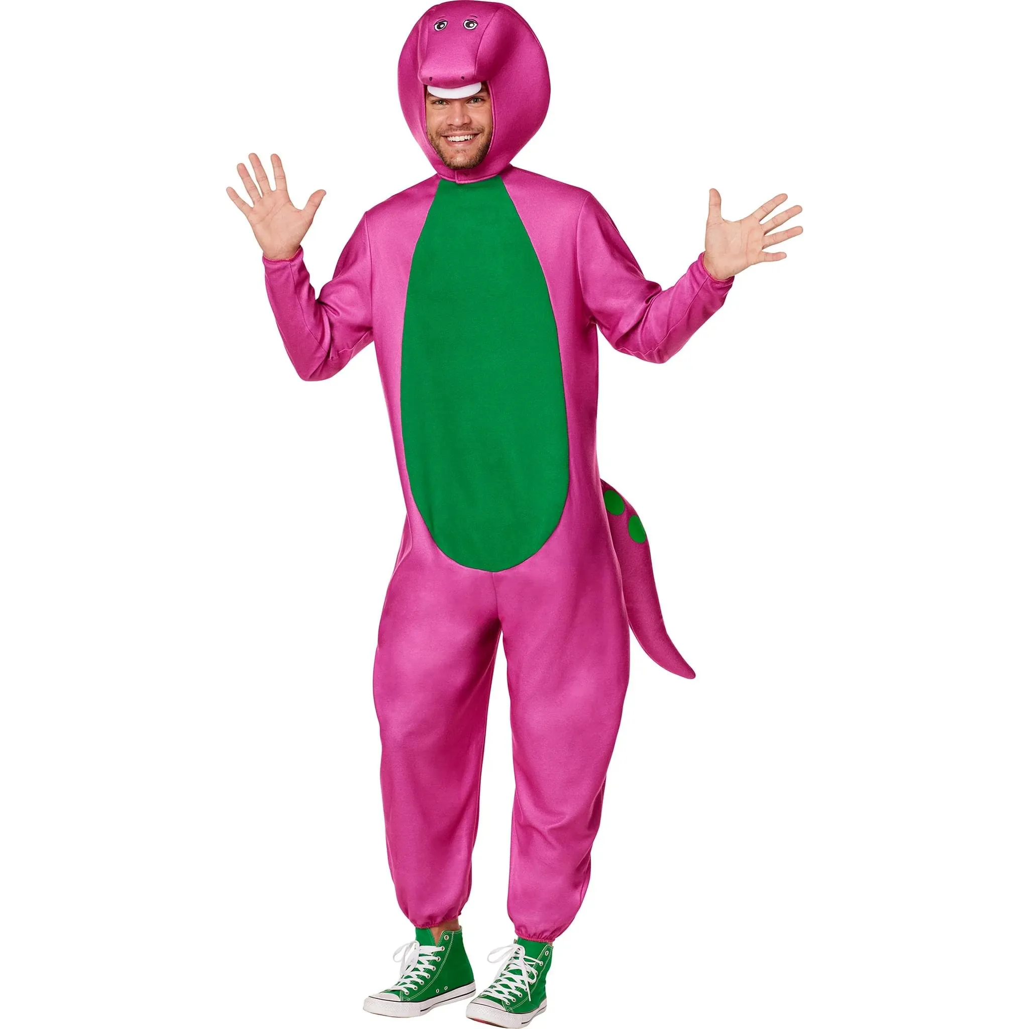 Barney Adult Costume