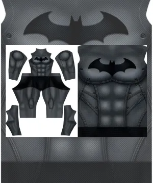 BATMAN ARKHAM ASYLUM bodysuit