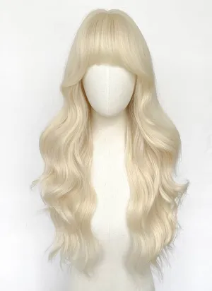 Blonde Wavy Synthetic Wig NS599