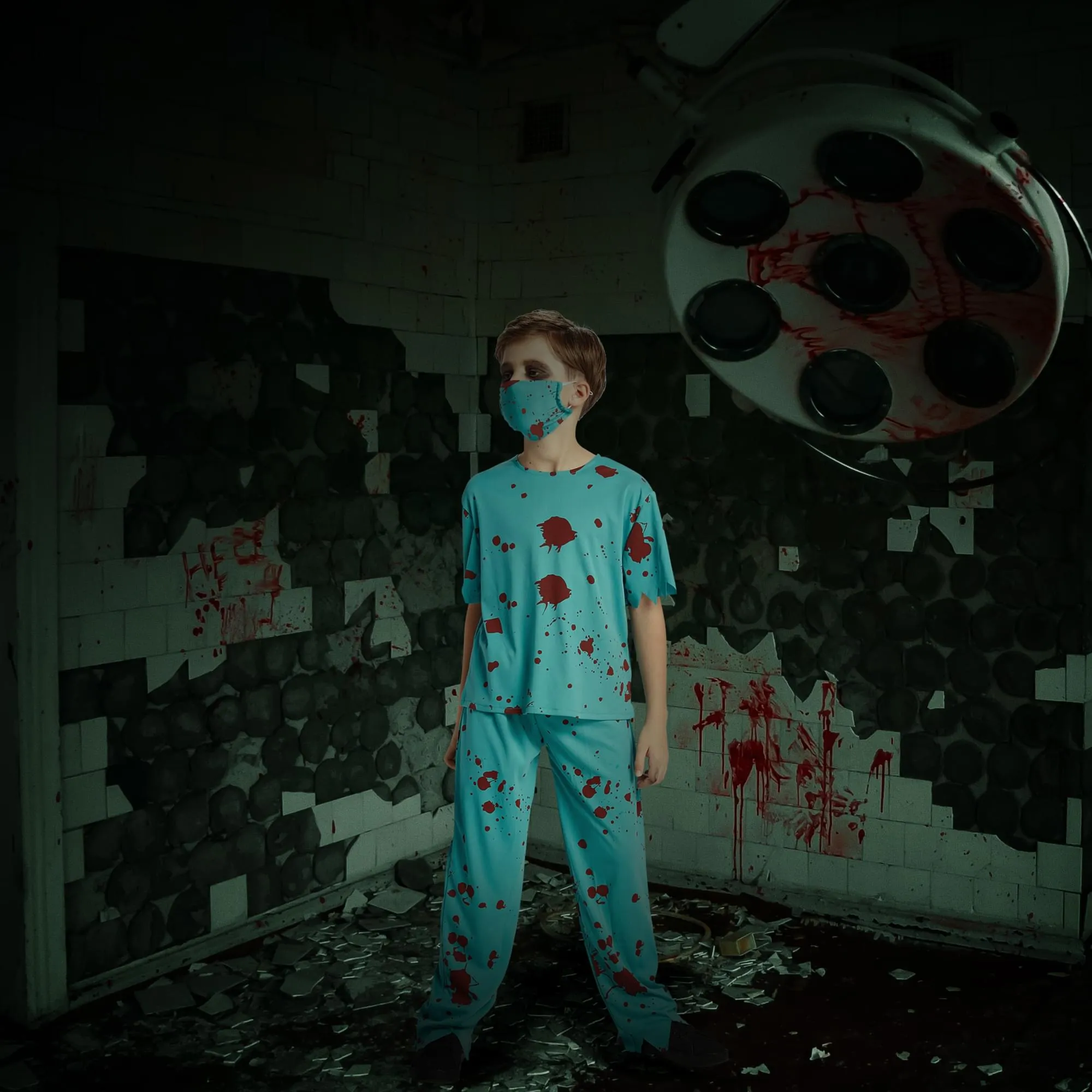 Bloody Surgeon Child Costume