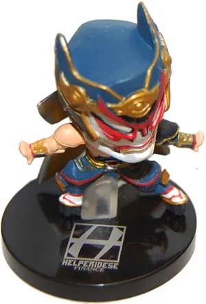 Blue fin Tiger & Bunny Origami Cyclone Petite Trading Figure