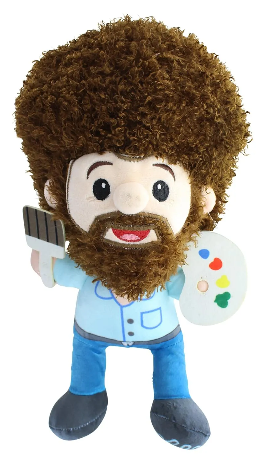 Bob Ross 6.5 Inch Character Plush