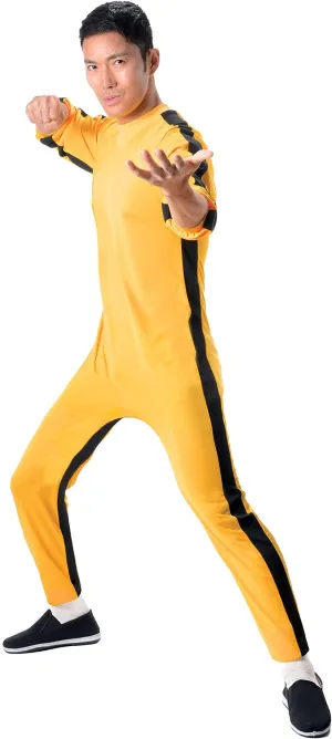 Bruce Lee Yellow Jumpsuit Adult Costume