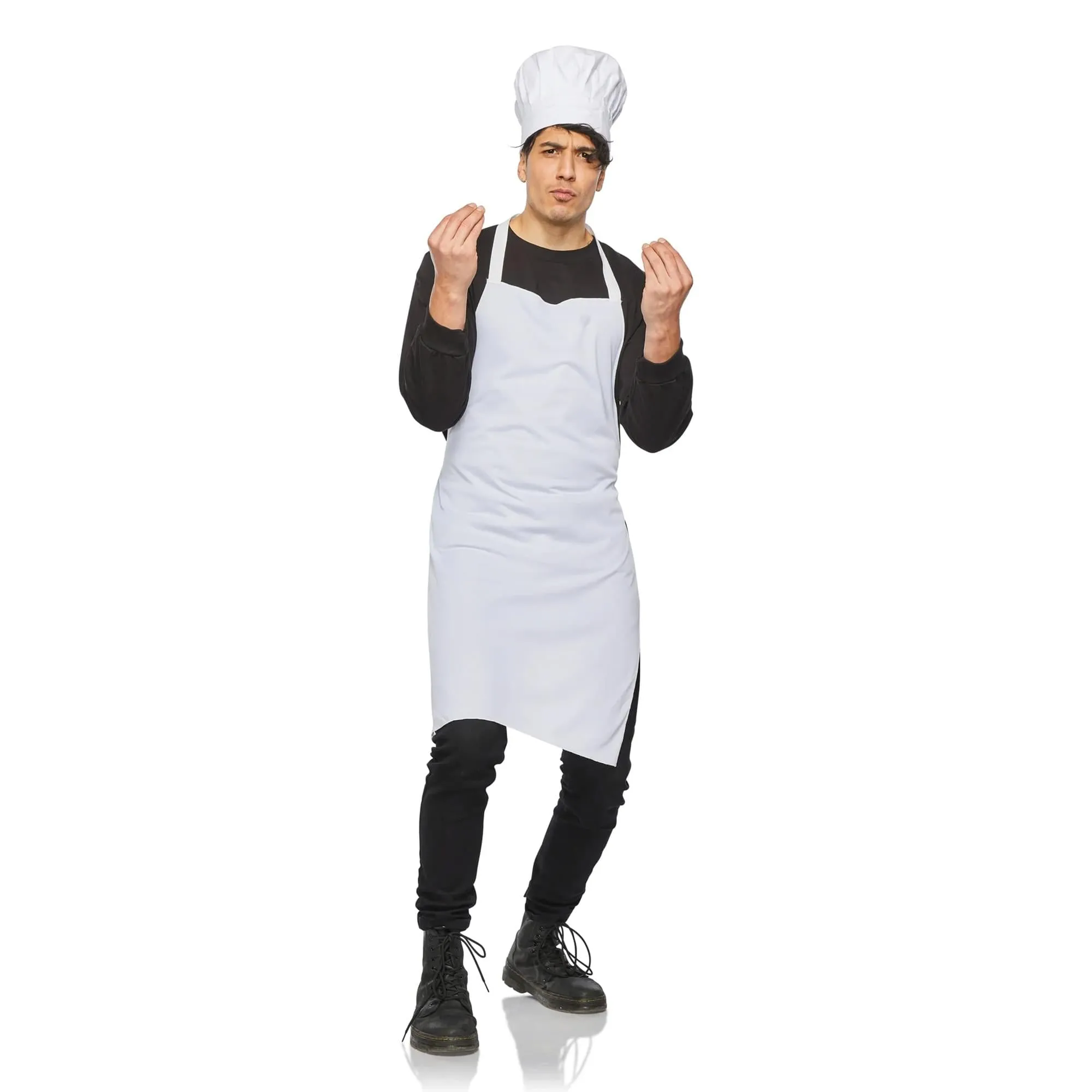 Chef Hat & Apron Adult Costume Kit