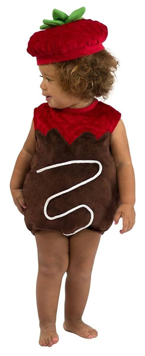 Chocolate Strawberry Child Costume 12-18 Months