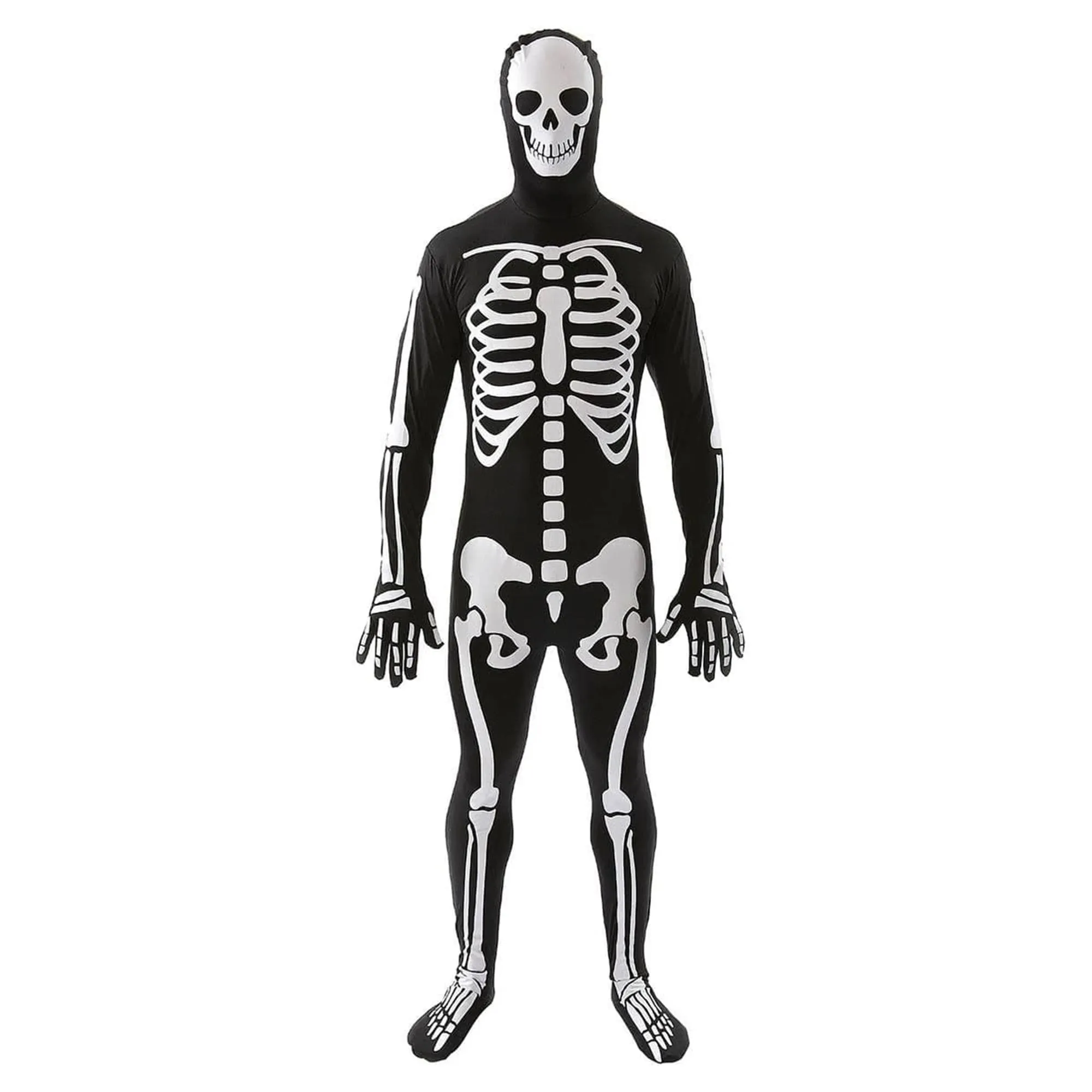 Classic Skeleton Adult Costume Skin Suit