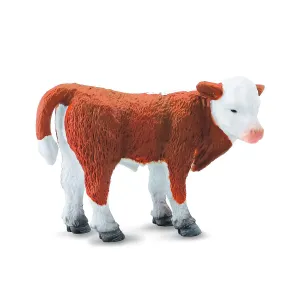 CollectA Farm Life Collection Miniature Figure | Hereford Calf