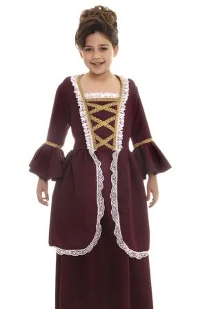 Colonial Girl Child Costume
