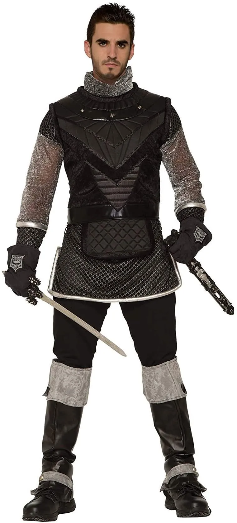 Dark Royalty Adult Costume King Chest Plate, L/XL