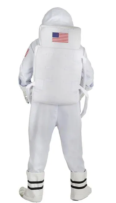 Deluxe Astronaut Suit Adult Costume | White | One Size
