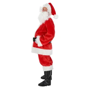 Deluxe Plush Santa Costume