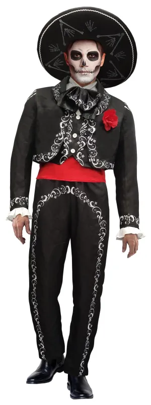 Dia De Los Muertos Day of the Dead Adult Costume