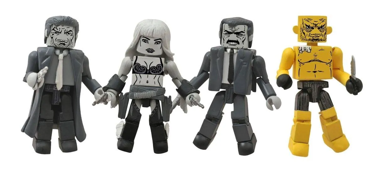 Diamond Select Minimates Sin City Series 1 Action Figure Box Set