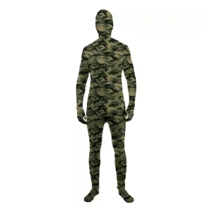 Disappearing Man Invisible Costume Jumpsuit Child: Camo