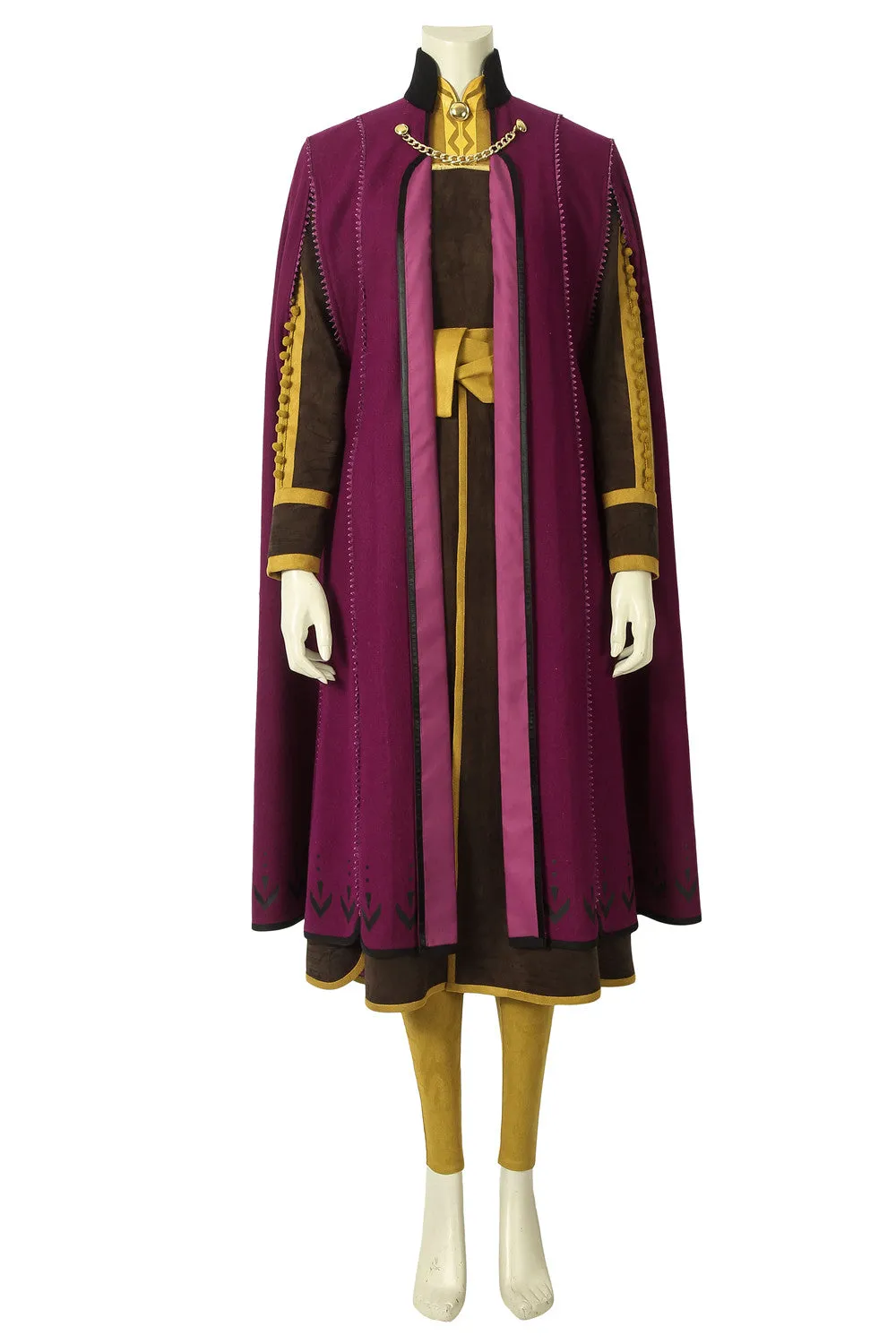 Disney Frozen 2 Anna Cosplay Costume