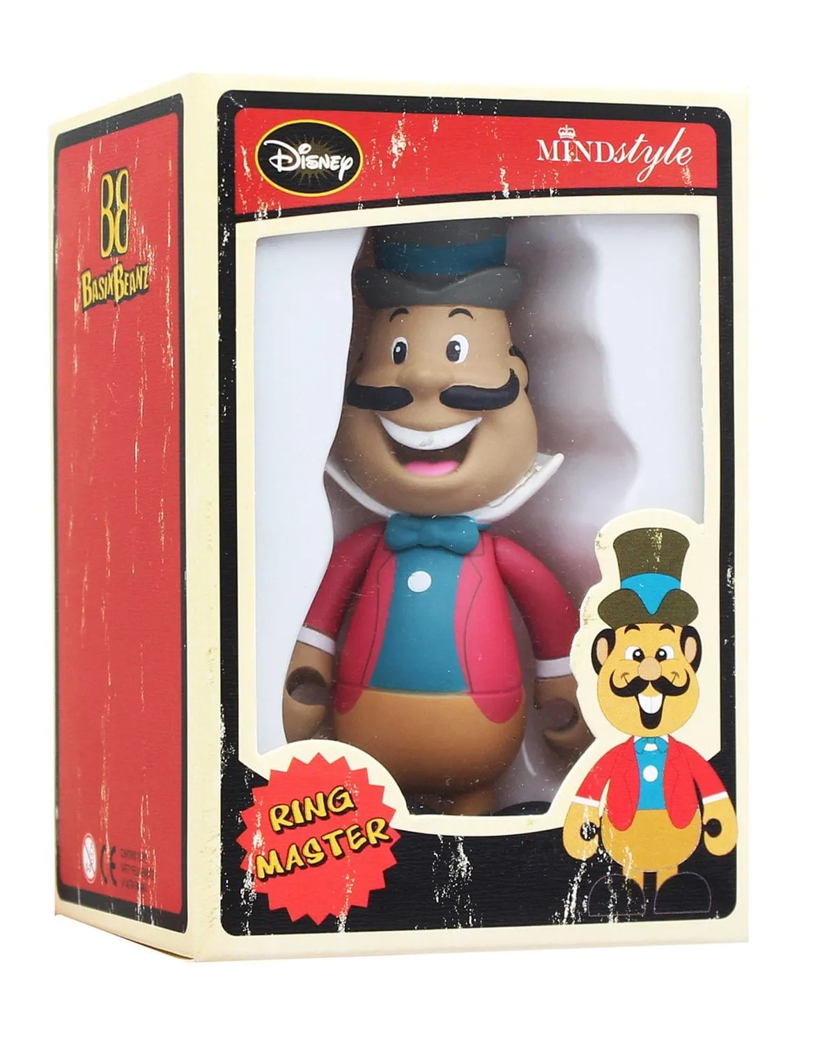 Disney Mindstyle Basix Beanz 3" Series 1 Vinyl Figure Ring Master