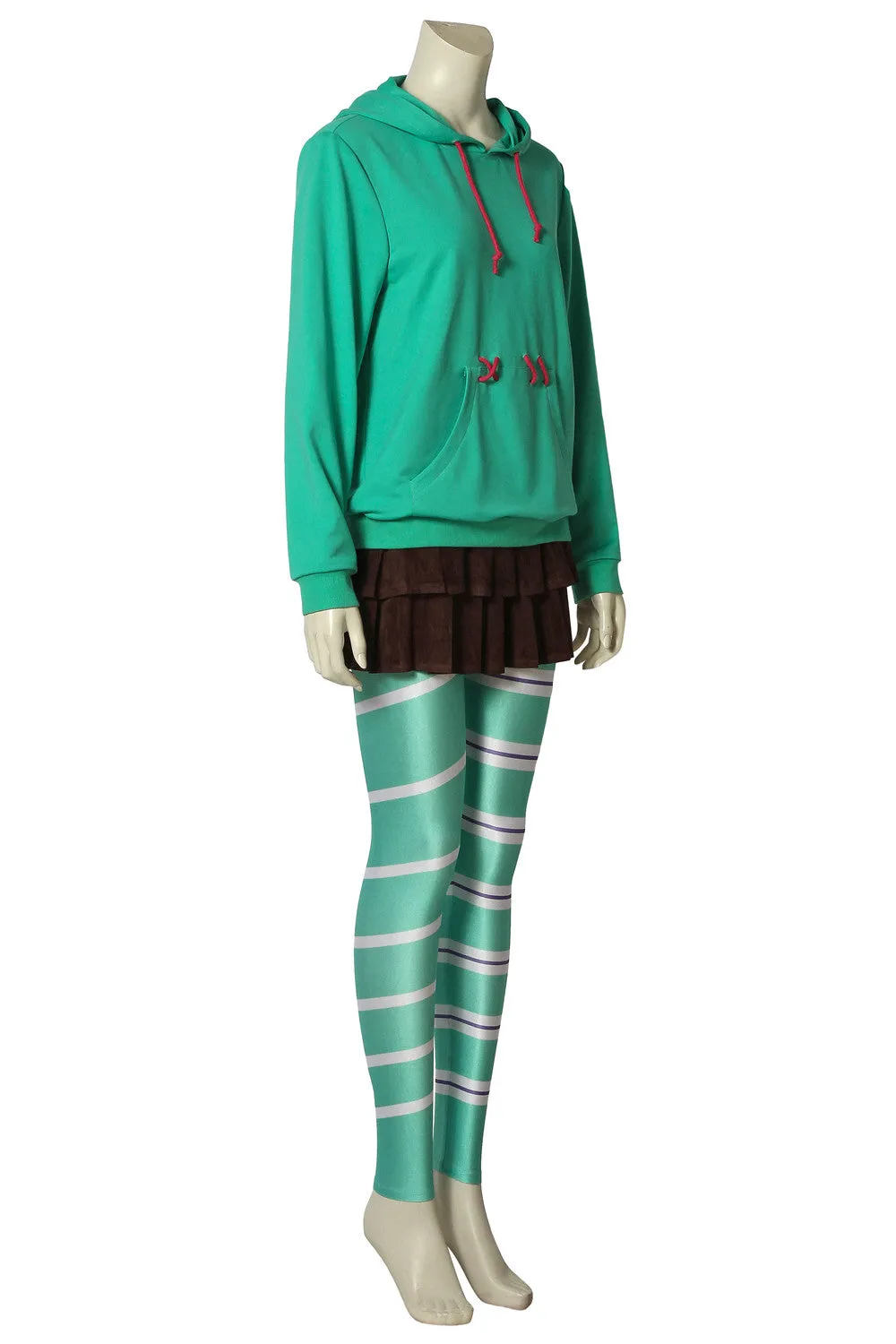 Disney Ralph Breaks The Internet: Wreck-It Ralph 2 Vanellope Von Schweetz Cosplay Costume