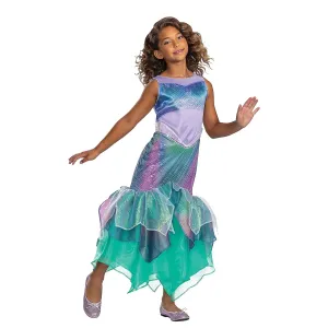 Disney The Little Mermaid Movie Ariel Mermaid Deluxe Girls Costume