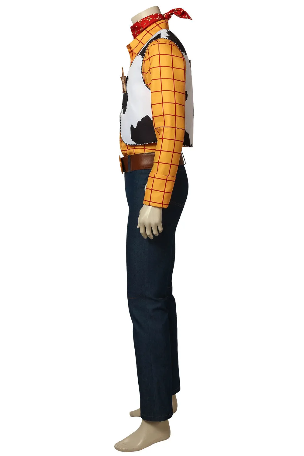 Disney Toy Story Sheriff Woody Cowboy Cosplay Costumes With Boots