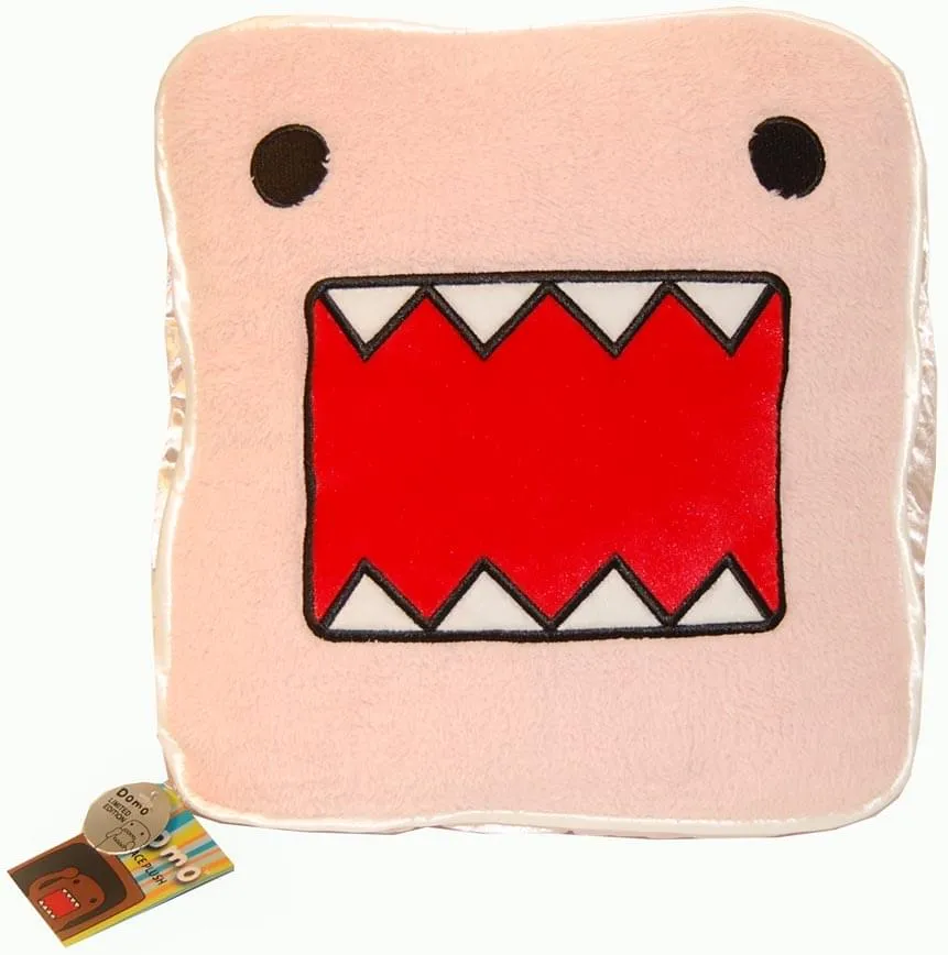 Domo Pink Face 12" Plush Pillow
