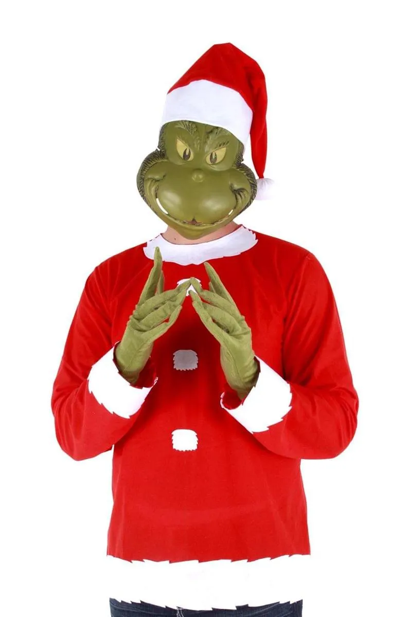 Dr. Seuss Christmas Grinch Costume Adult