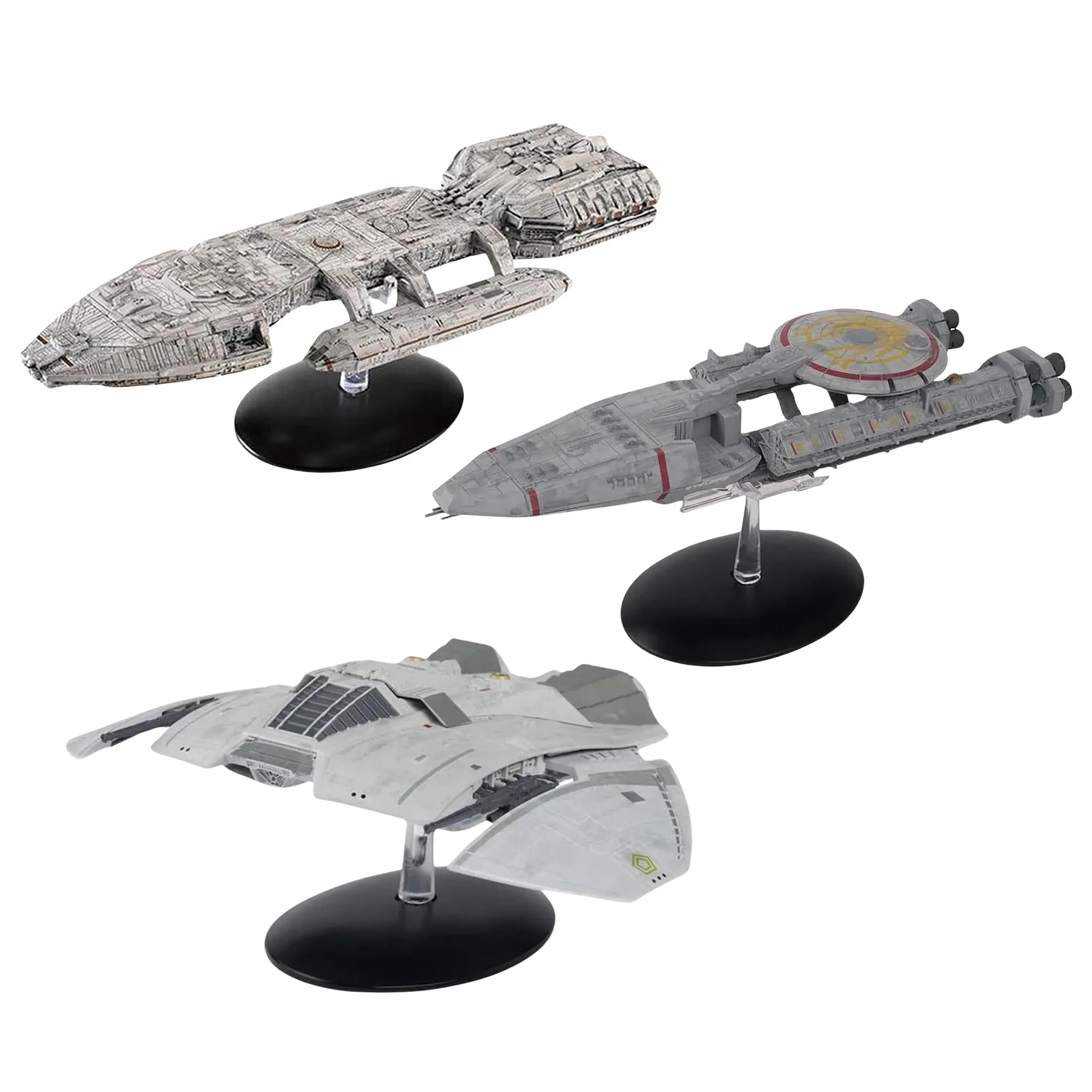 Eaglemoss Battlestar Galactica Ship Replica Set of 3 New Original Packaging