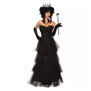 Evil Queen Women's Black Costume Skirt - Standard