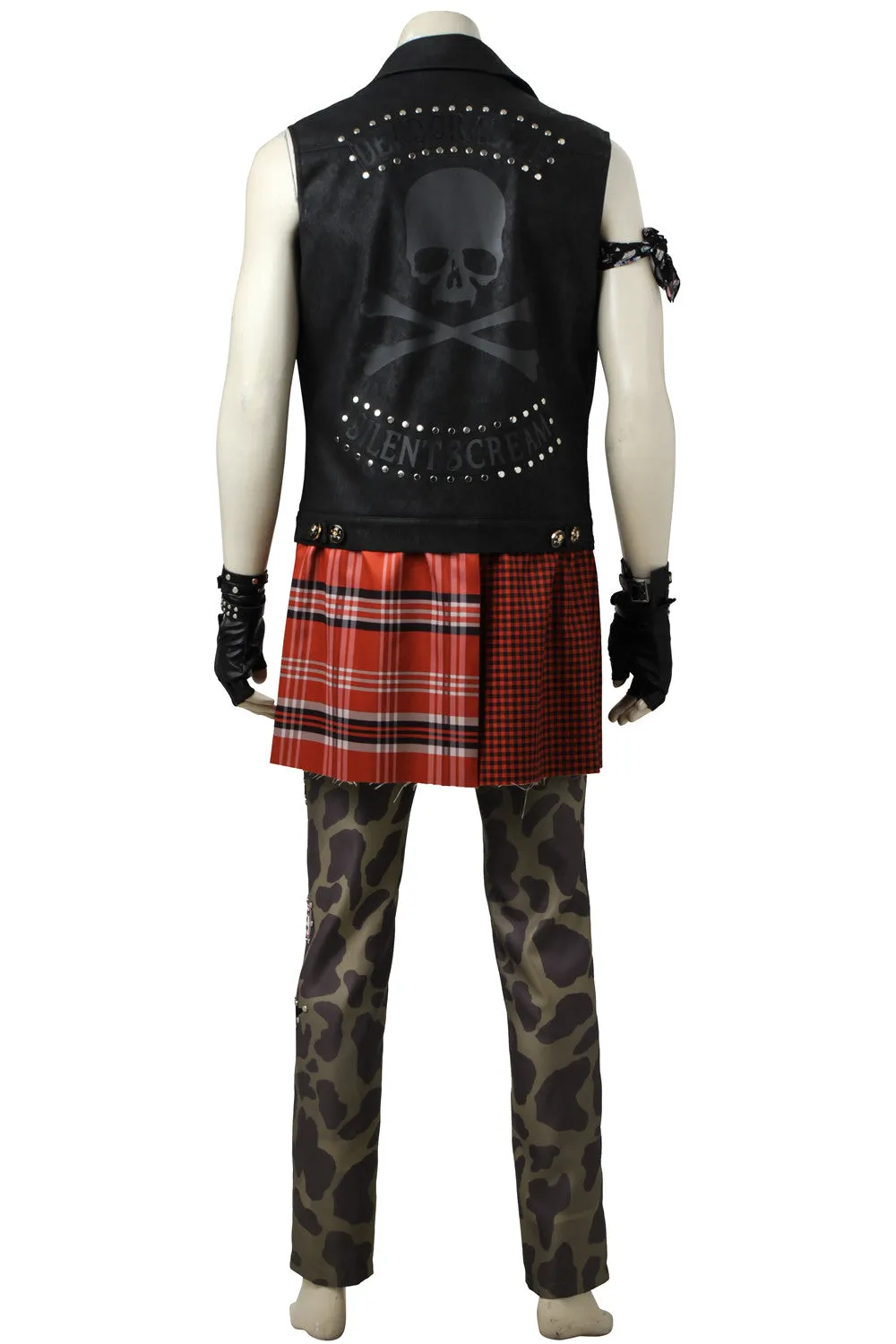 Final Fantasy Prompto Argentum Cosplay Costume With Boots