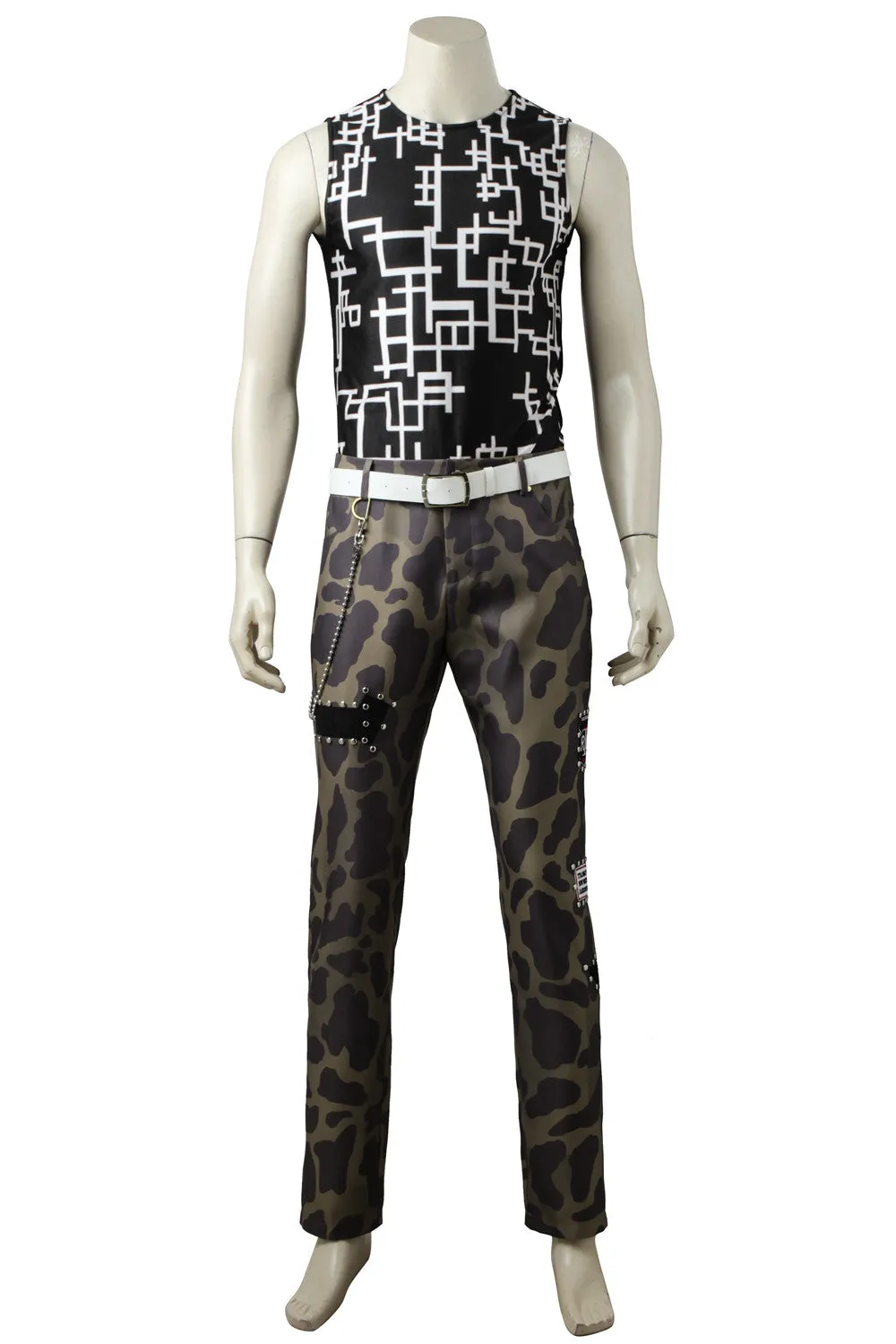 Final Fantasy Prompto Argentum Cosplay Costume With Boots