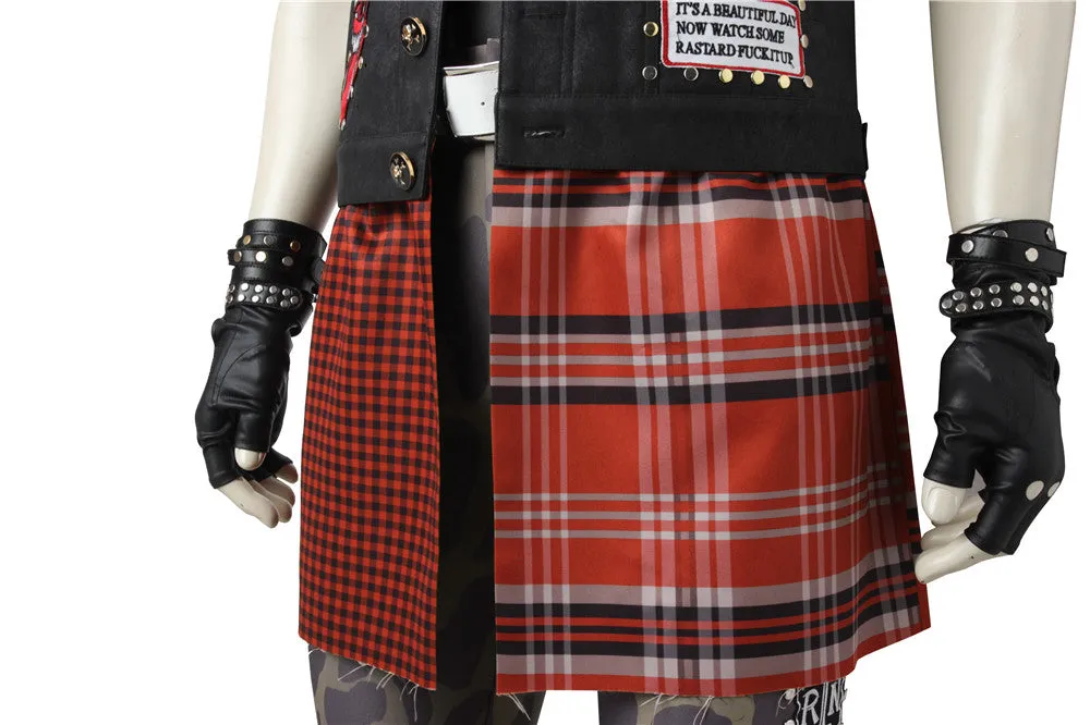 Final Fantasy Prompto Argentum Cosplay Costume With Boots