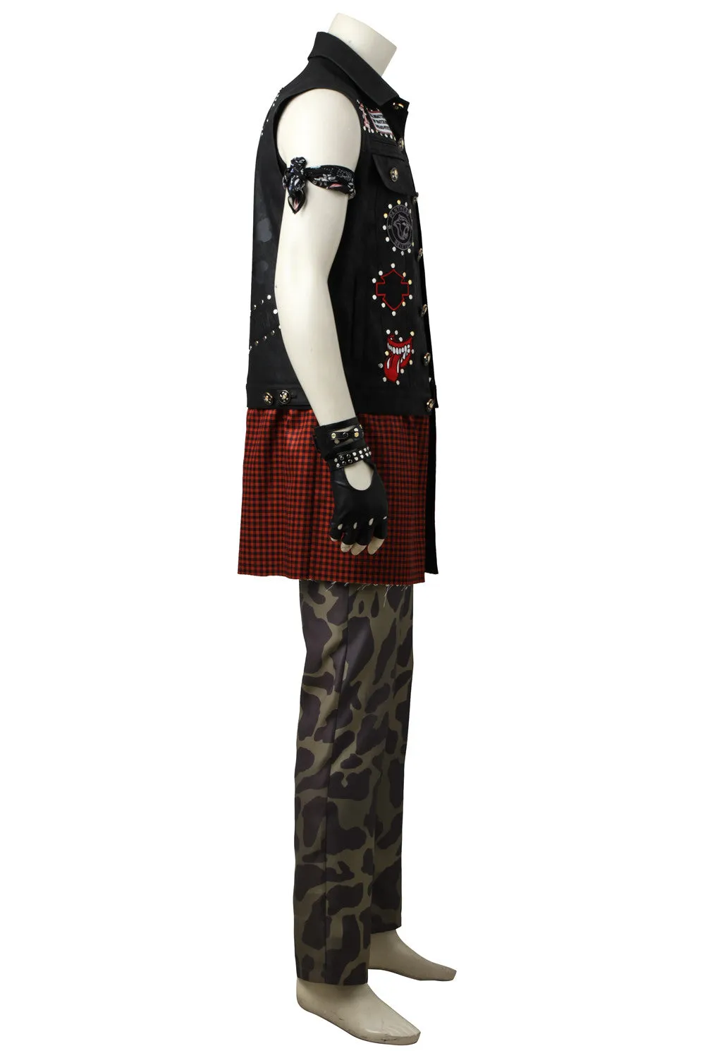 Final Fantasy Prompto Argentum Cosplay Costume With Boots