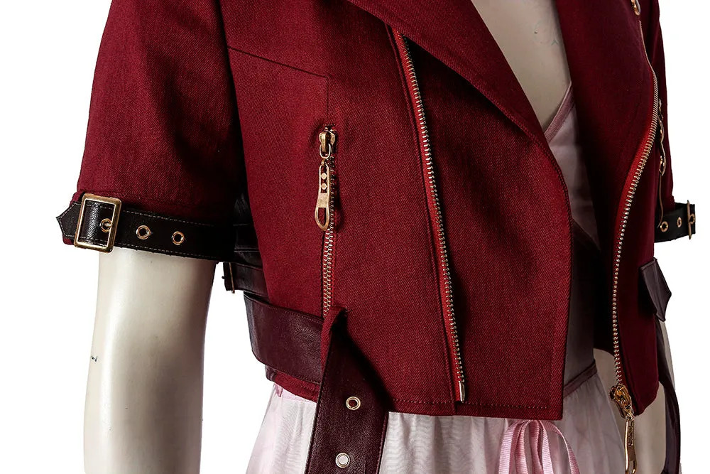 Final Fantasy VII Aerith Gainsborough Cosplay Costume