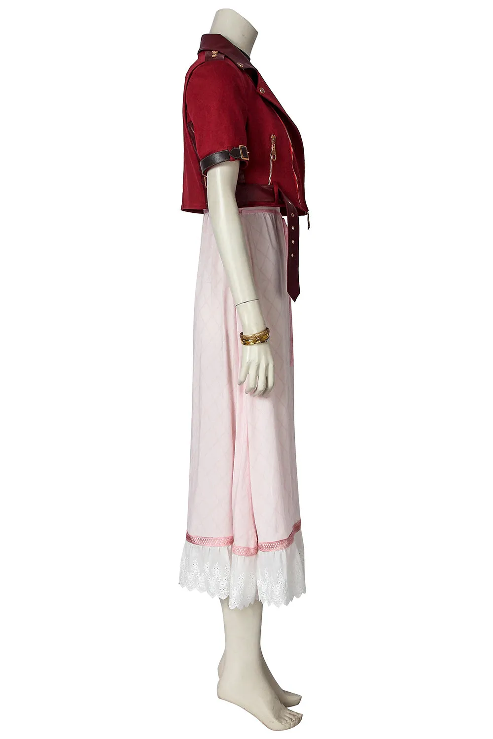 Final Fantasy VII Aerith Gainsborough Cosplay Costume
