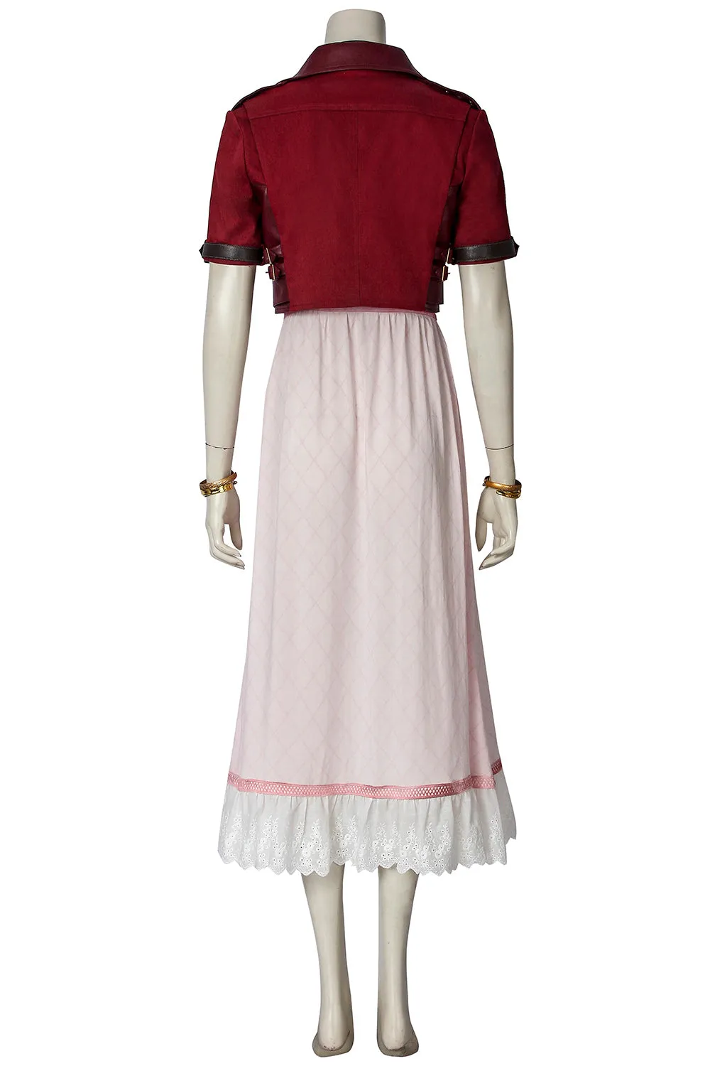 Final Fantasy VII Aerith Gainsborough Cosplay Costume