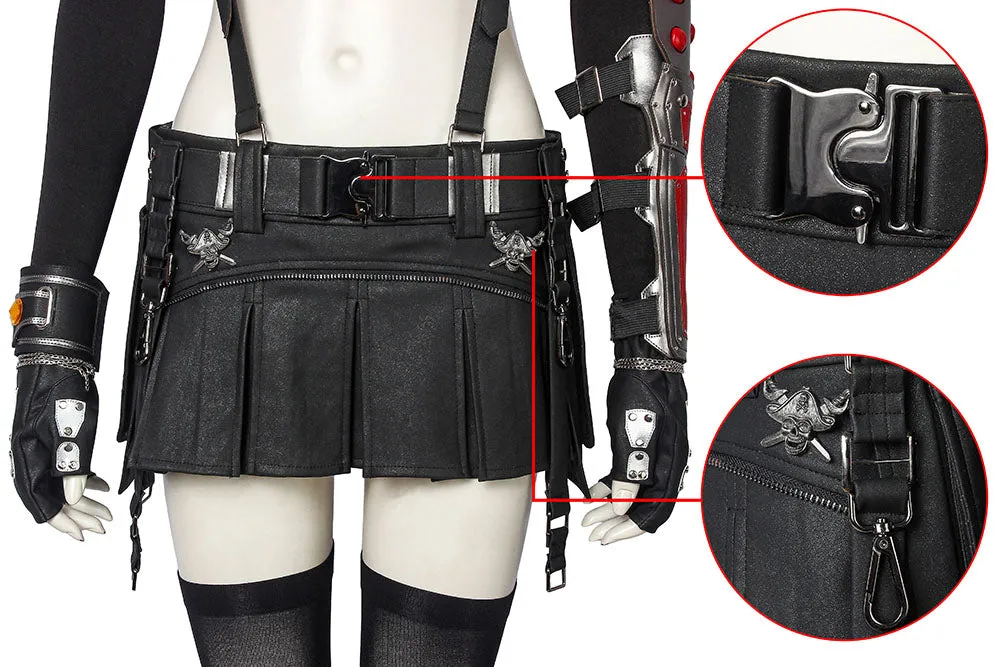 Final Fantasy VII Tifa Lockhart Cosplay Costume Style B