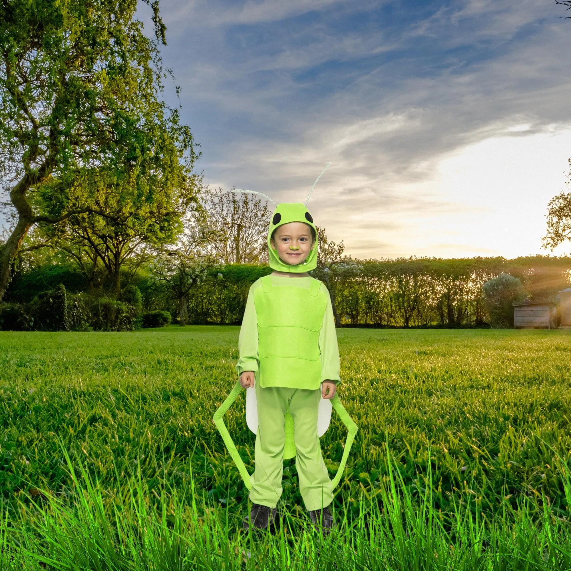 Flying Grasshopper Child Costume