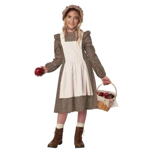 Frontier Settler Girl Child Costume