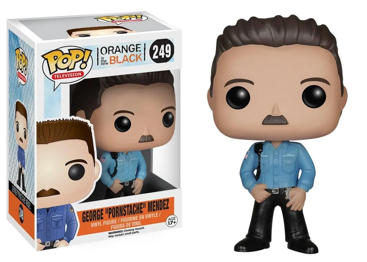 Funko POP! Orange Is The New Black George "Pornstache" Mendez Vinyl Figure