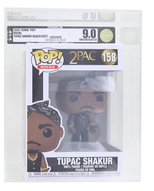 Funko POP Rocks Vinyl Figure | Tupac Shakur Graded AFA 9.0