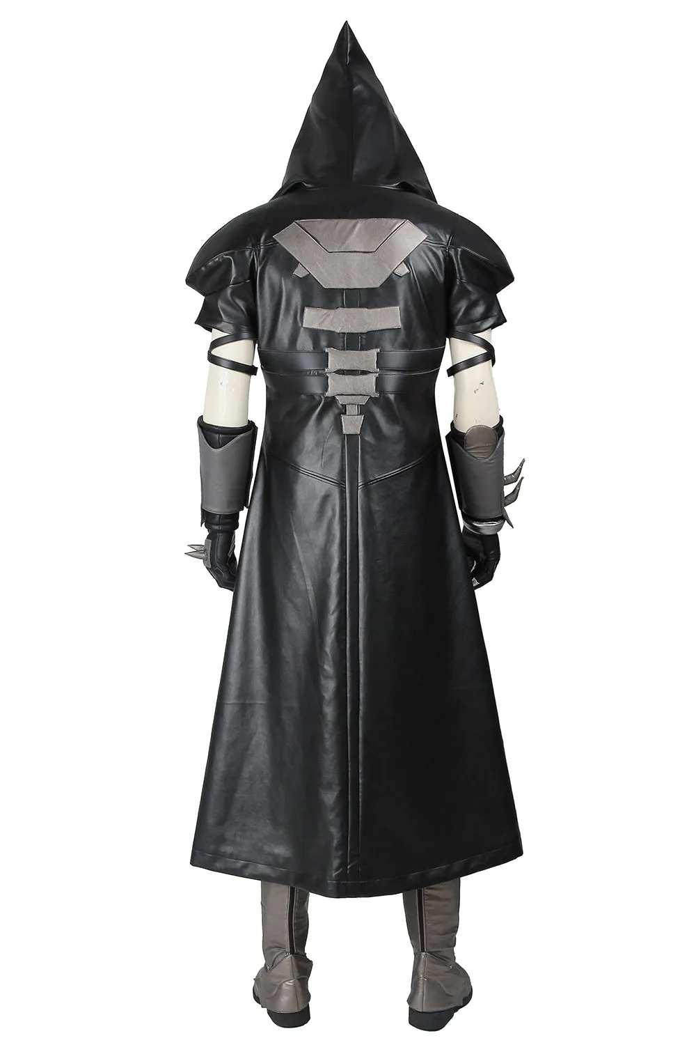 Game Overwatch OW Reaper Gabriel Reyes Cosplay Costume With Mask And Boots