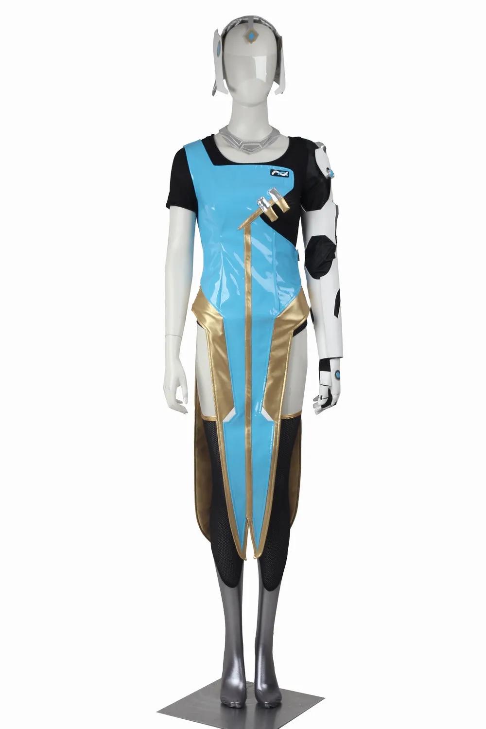 Game Overwatch OW Symmetra Satya Vaswani Cosplay Costume