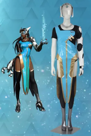 Game Overwatch OW Symmetra Satya Vaswani Cosplay Costume