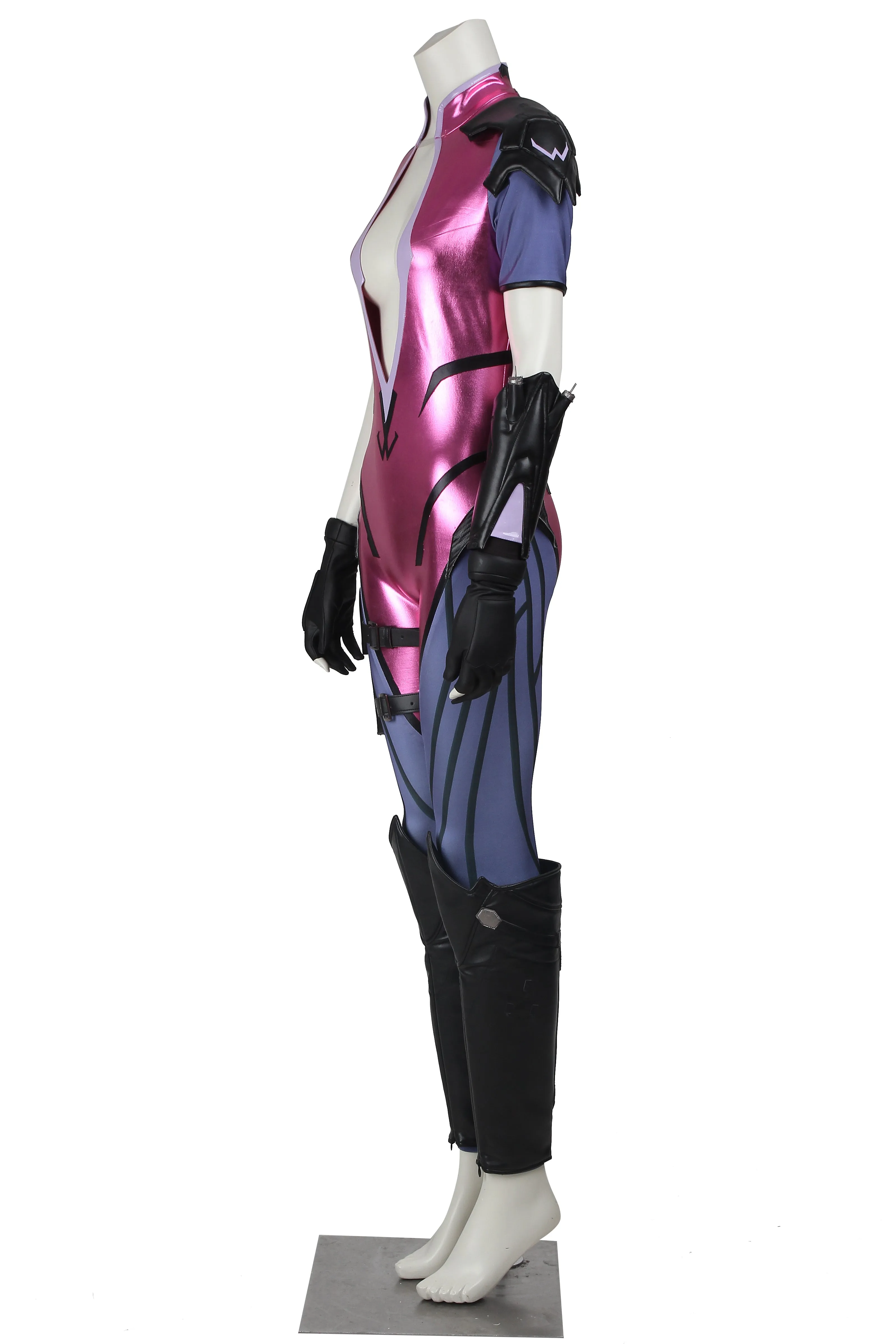 Game Overwatch OW Widowmaker Amelie Lacroix Cosplay Costume