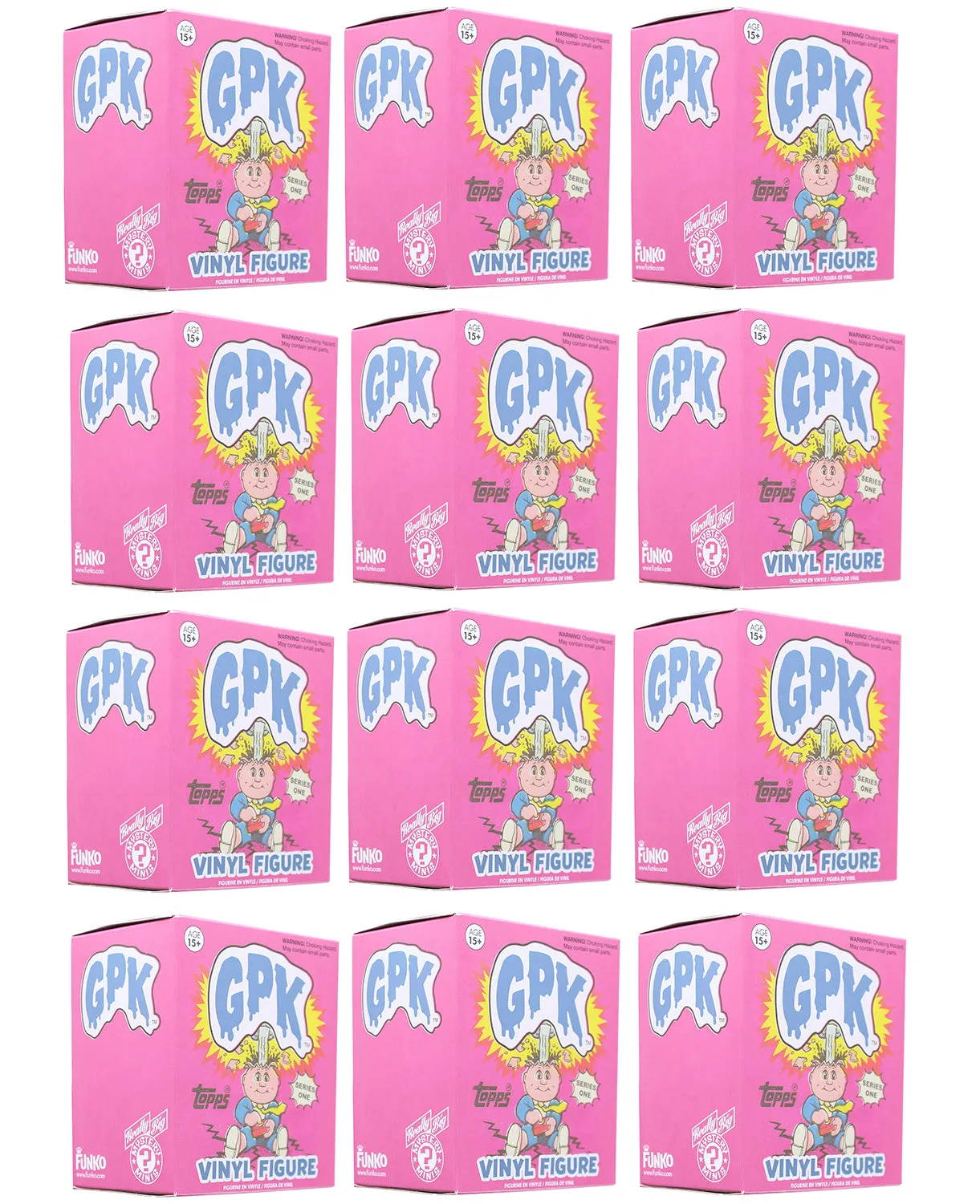 Garbage Pail Kids Funko Series 1 Vinyl Mystery Mini-Figures | Case of 12